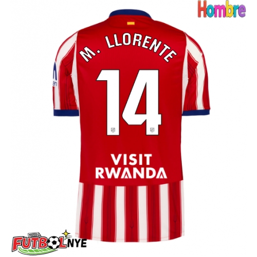 Camiseta Atletico Madrid Marcos Llorente #14 Primera Equipación 2026-27 manga corta